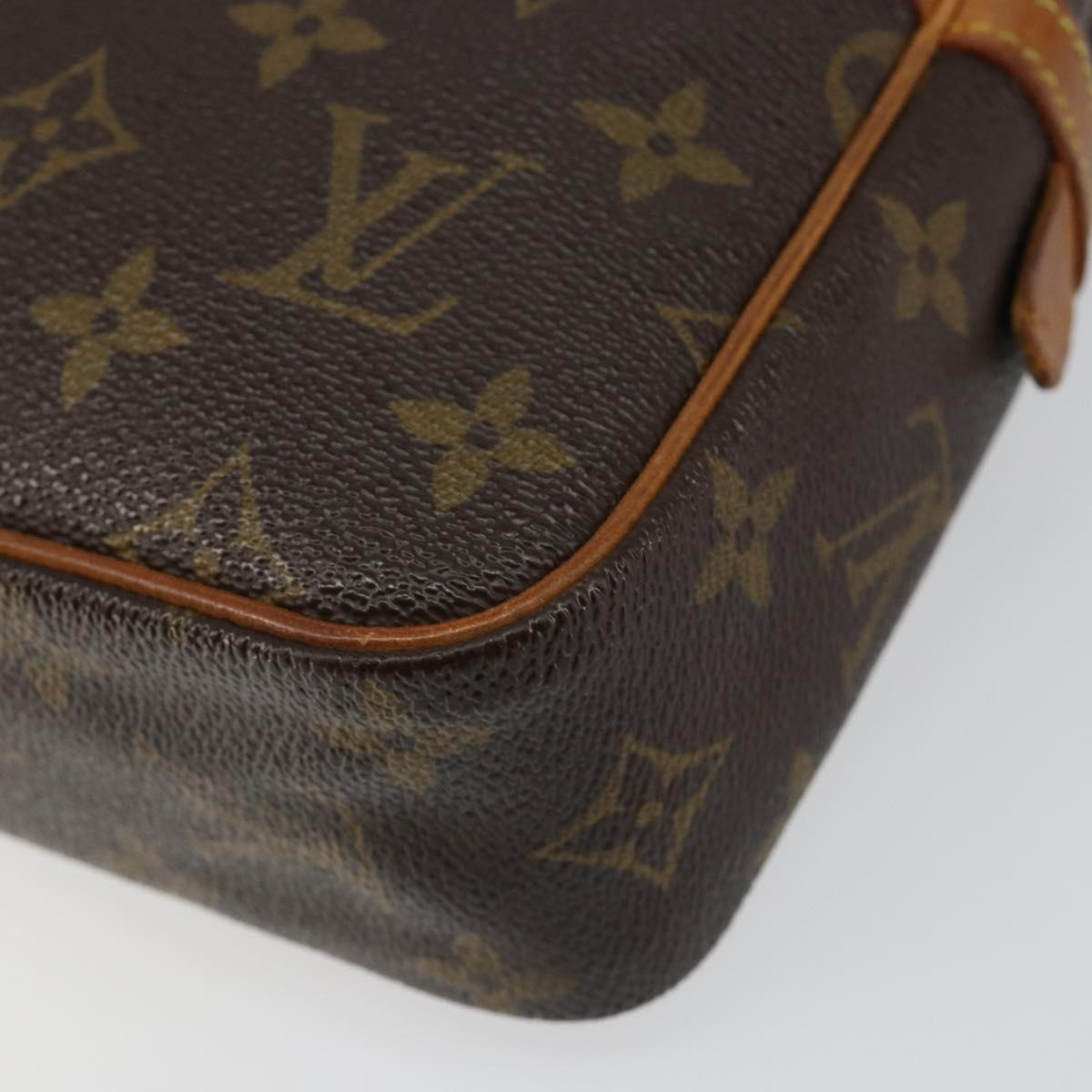LOUIS VUITTON Monogram Compiegne 23 Clutch Bag M51847 LV Auth BA6497