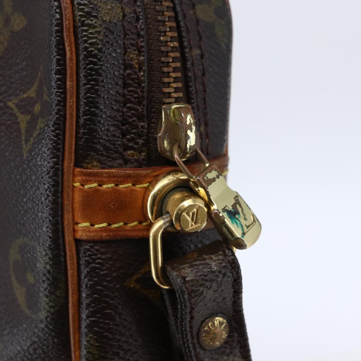 LOUIS VUITTON Monogram Marly Dragonne GM Clutch Bag M51825 LV Auth BA6498