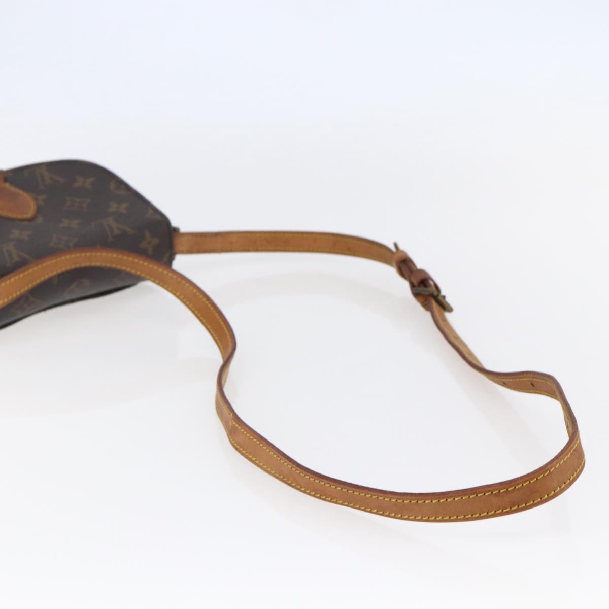 LOUIS VUITTON Monogram Saint Cloud PM Shoulder Bag M51244 LV Auth BA6499