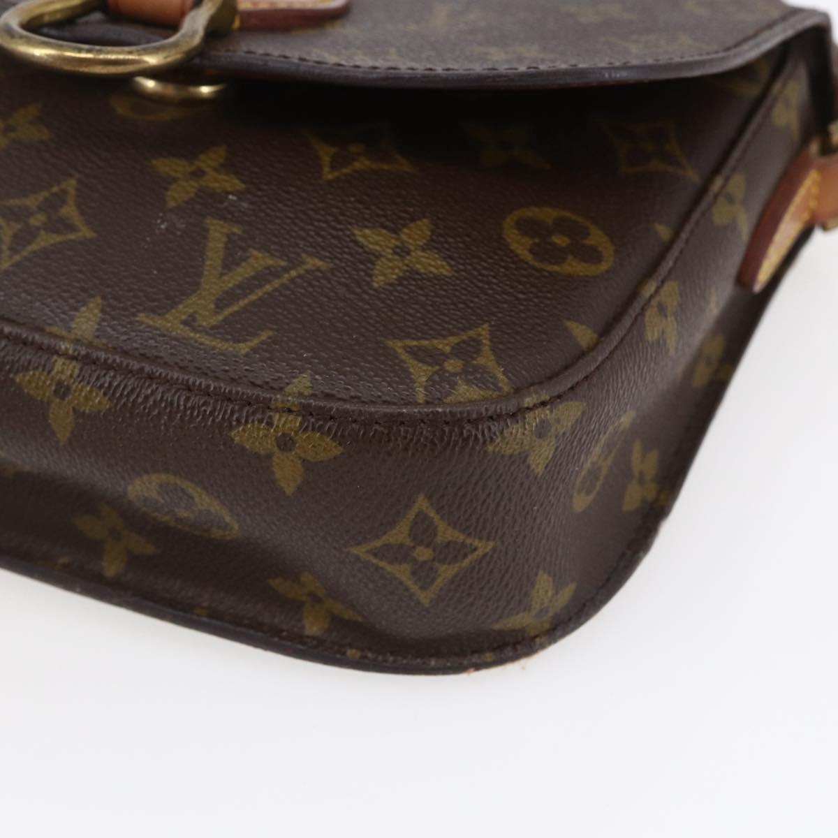 LOUIS VUITTON Monogram Saint Cloud MM Shoulder Bag M51243 LV Auth BA6500