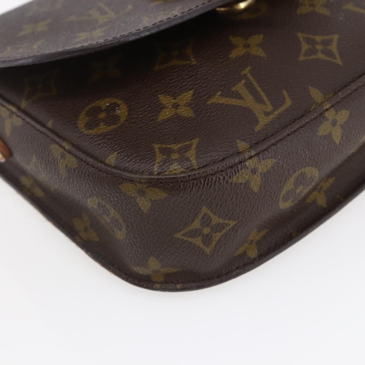 LOUIS VUITTON Monogram Saint Cloud MM Shoulder Bag M51243 LV Auth BA6500