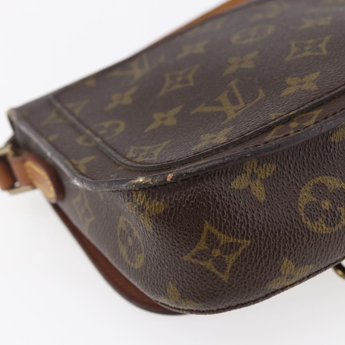 LOUIS VUITTON Monogram Saint Cloud MM Shoulder Bag M51243 LV Auth BA6500