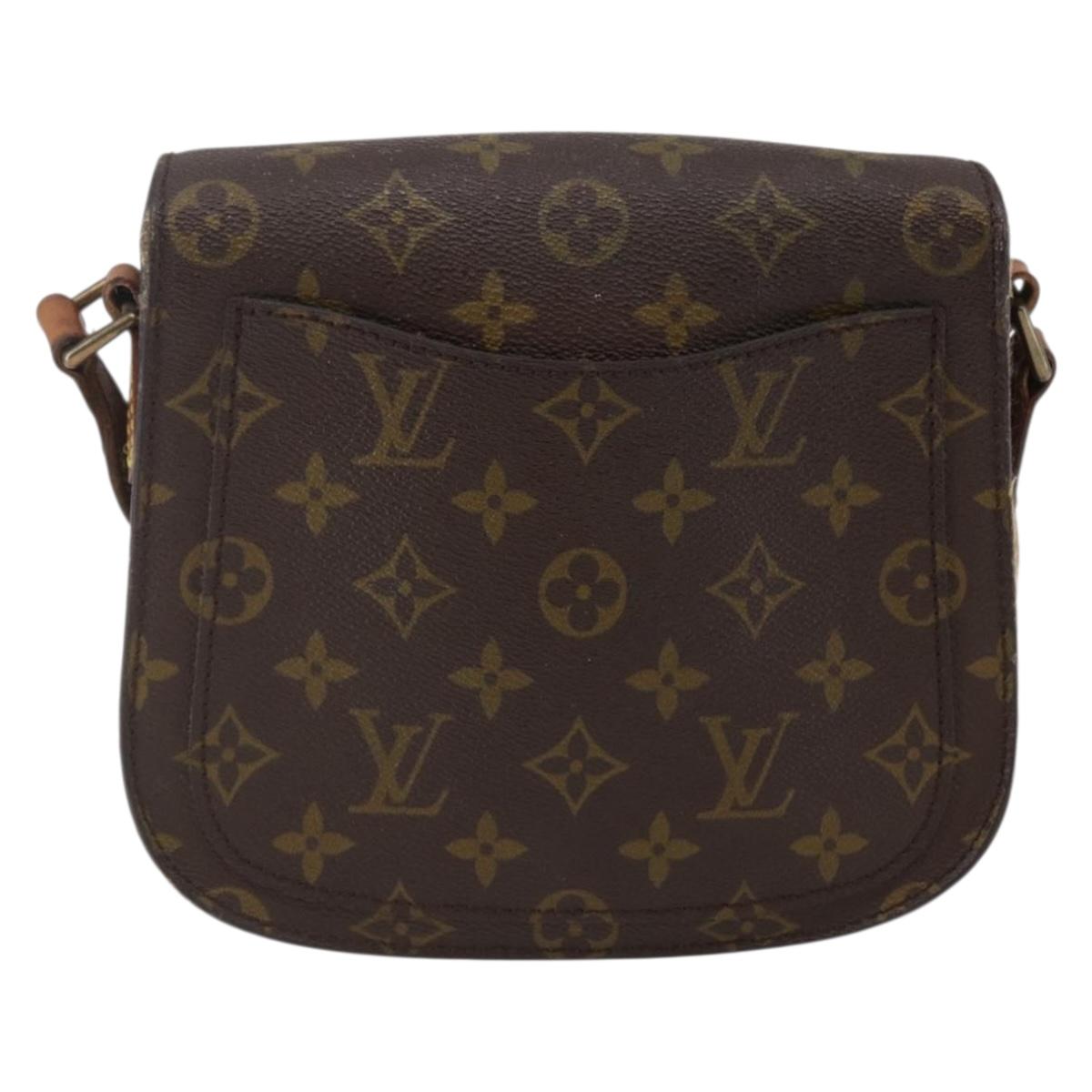 LOUIS VUITTON Monogram Saint Cloud MM Shoulder Bag M51243 LV Auth BA6500