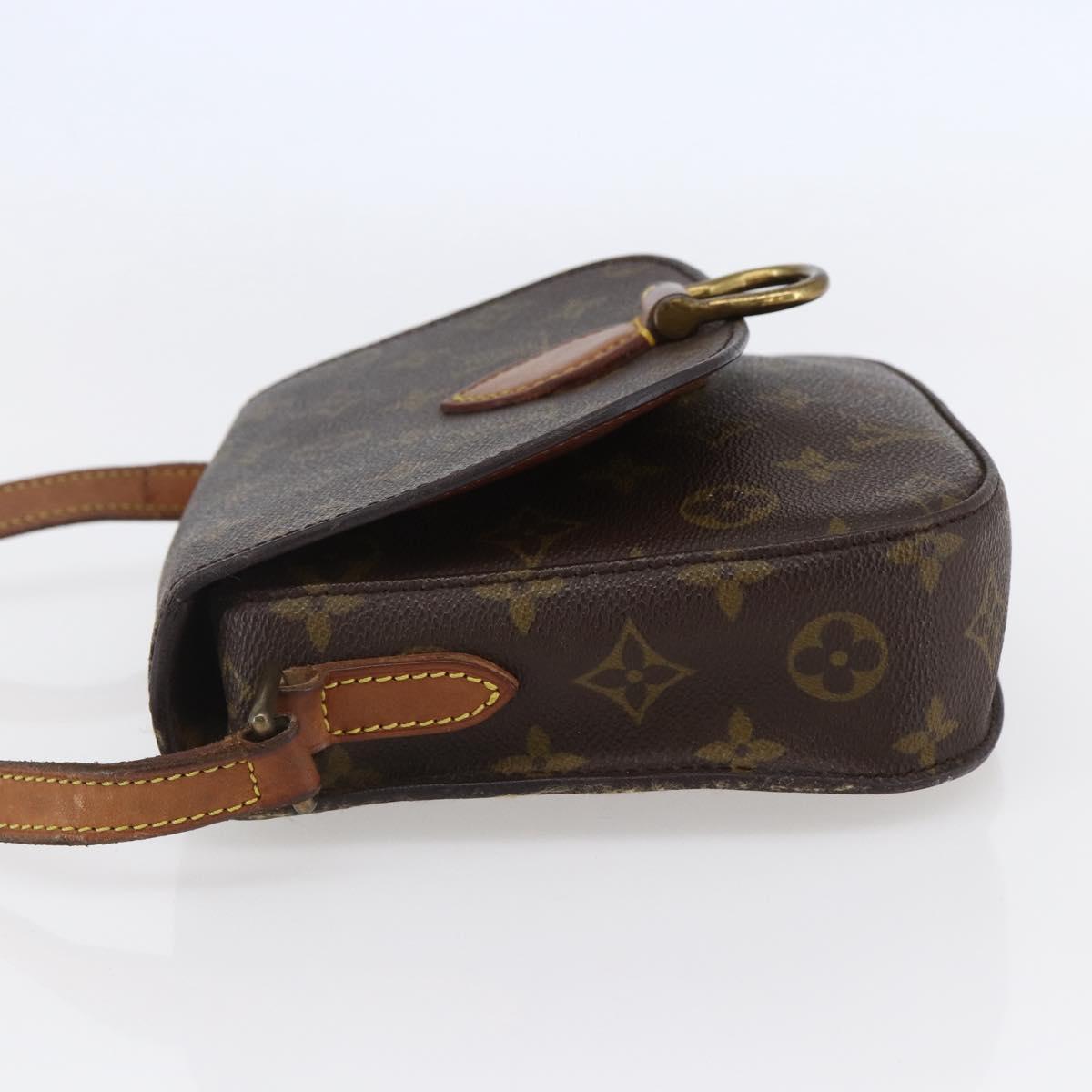 LOUIS VUITTON Monogram Saint Cloud MM Shoulder Bag M51243 LV Auth BA6500