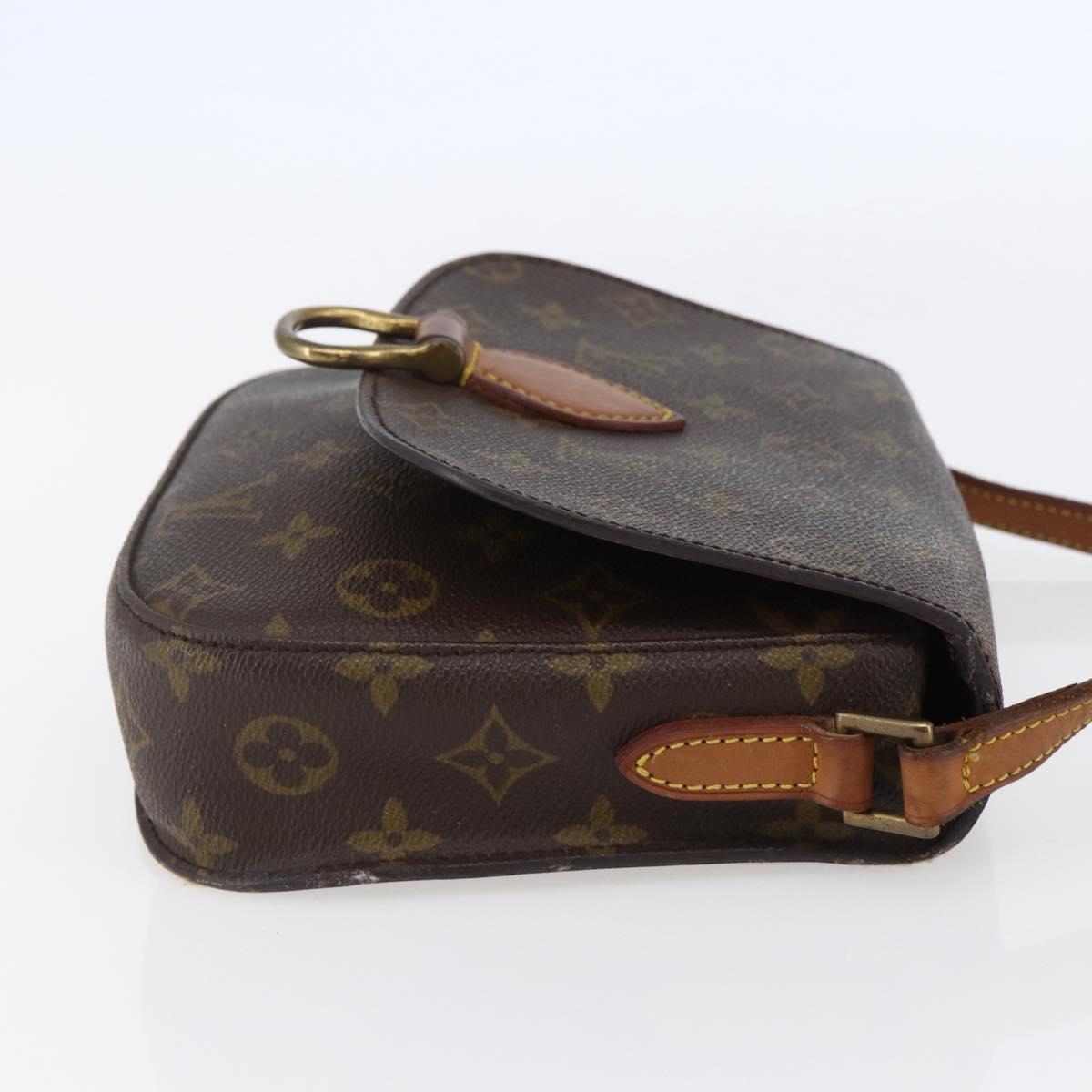 LOUIS VUITTON Monogram Saint Cloud MM Shoulder Bag M51243 LV Auth BA6500