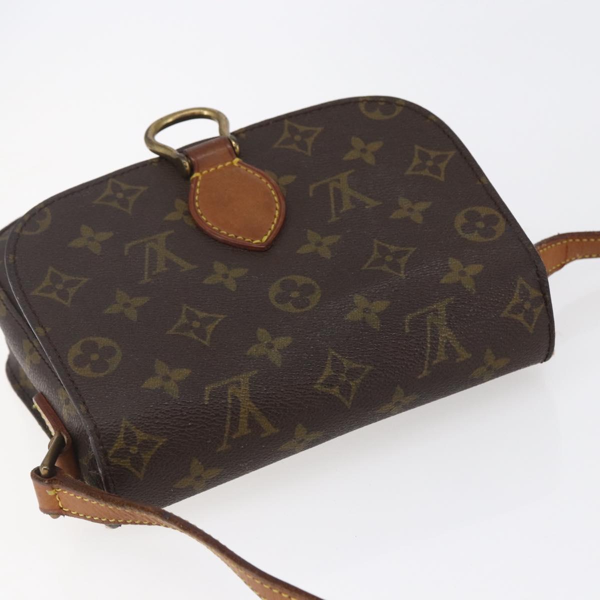 LOUIS VUITTON Monogram Saint Cloud MM Shoulder Bag M51243 LV Auth BA6500