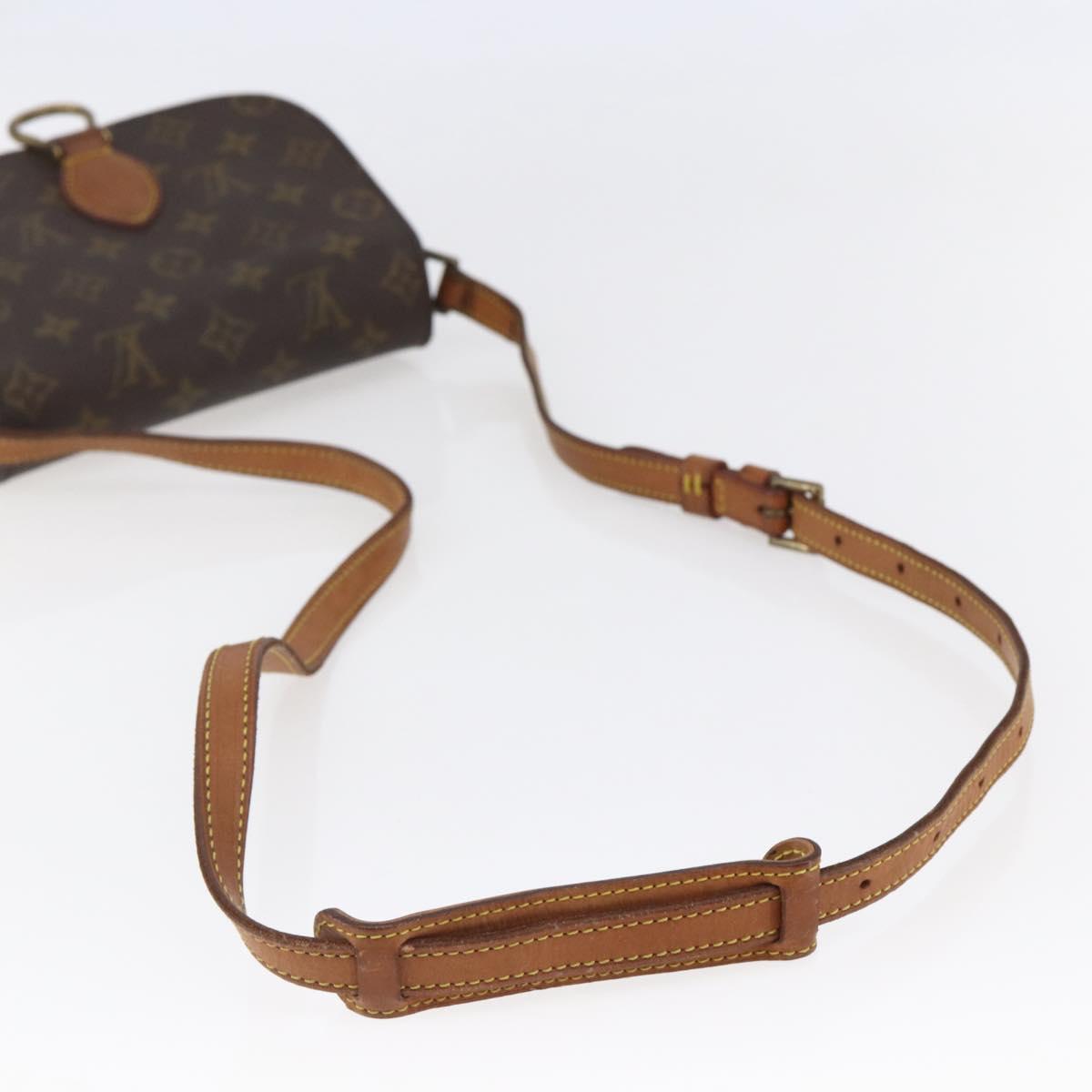 LOUIS VUITTON Monogram Saint Cloud MM Shoulder Bag M51243 LV Auth BA6500