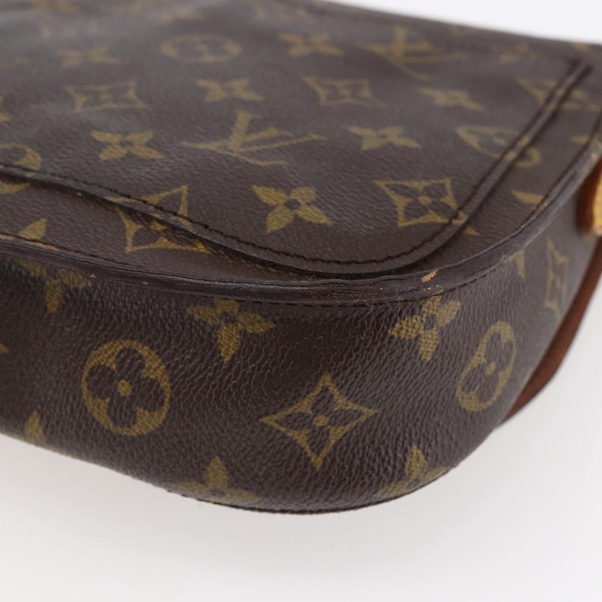 LOUIS VUITTON Monogram Saint Cloud MM Shoulder Bag M51243 LV Auth BA6501