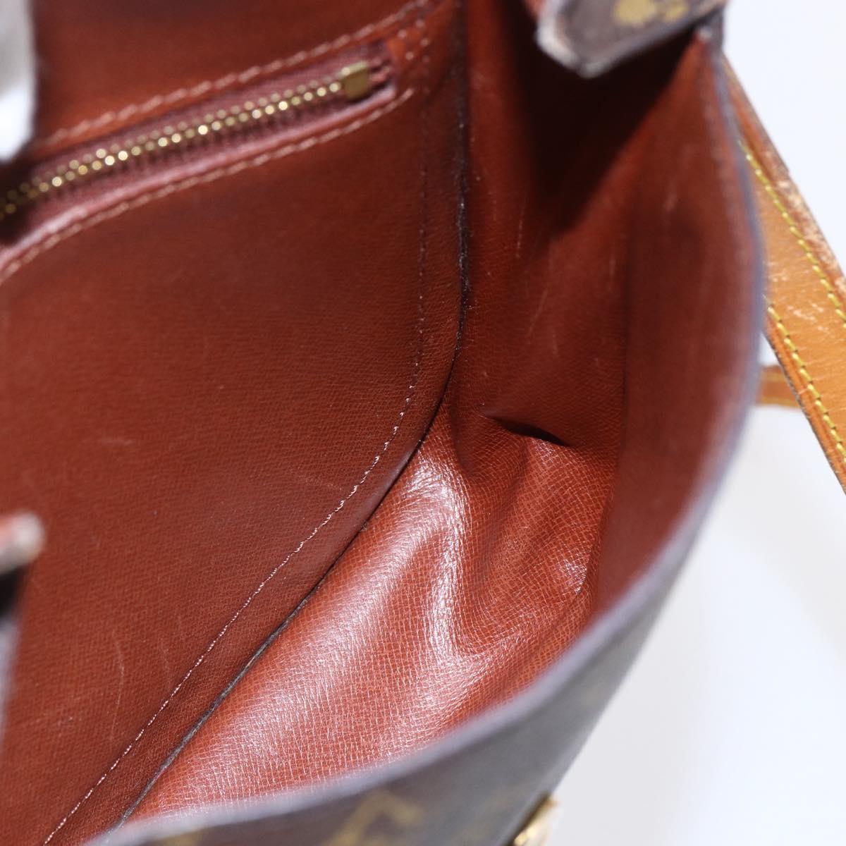 LOUIS VUITTON Monogram Saint Cloud MM Shoulder Bag M51243 LV Auth BA6501