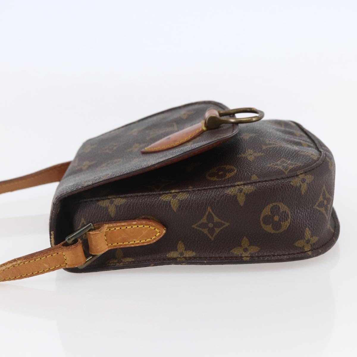 LOUIS VUITTON Monogram Saint Cloud MM Shoulder Bag M51243 LV Auth BA6501