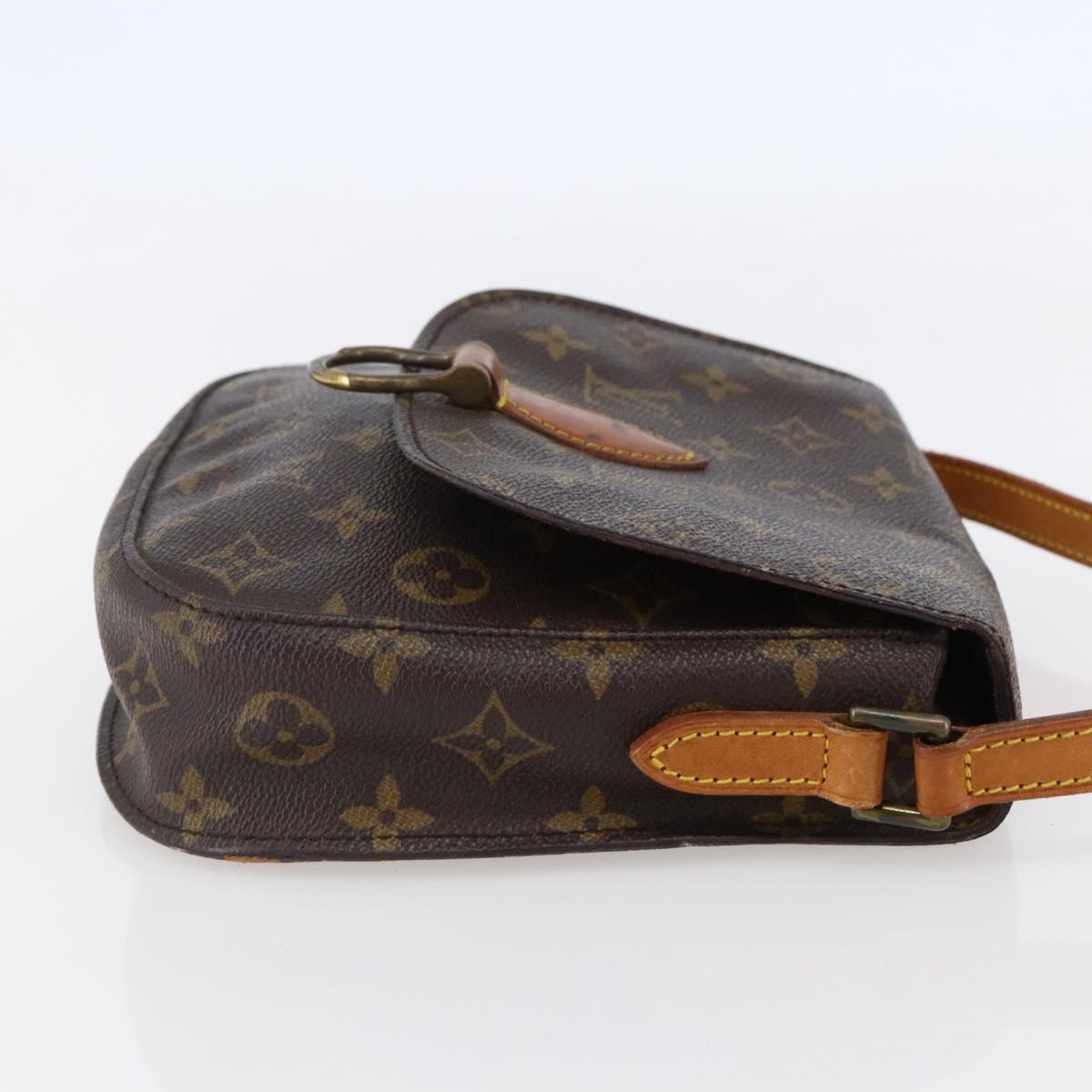 LOUIS VUITTON Monogram Saint Cloud MM Shoulder Bag M51243 LV Auth BA6501
