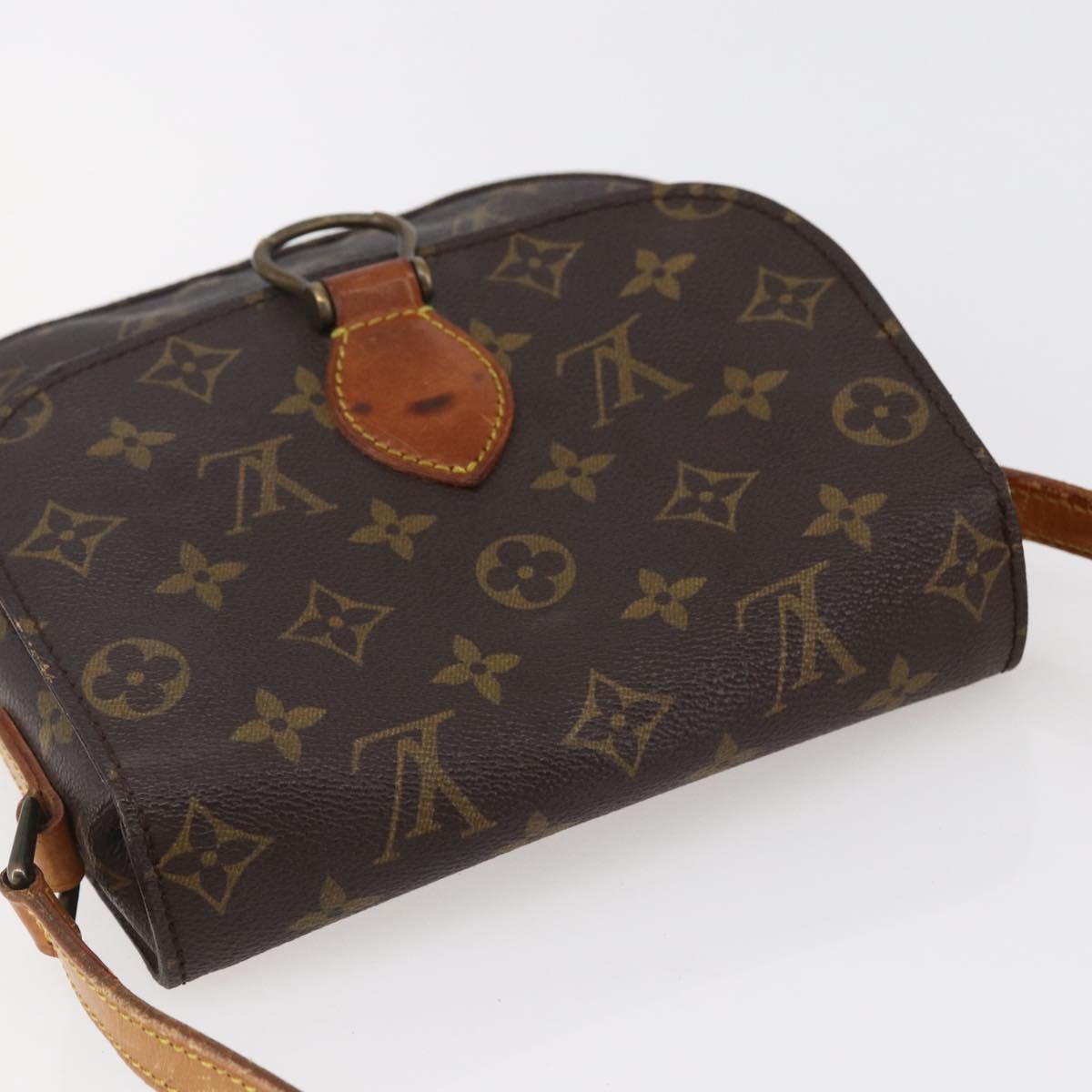 LOUIS VUITTON Monogram Saint Cloud MM Shoulder Bag M51243 LV Auth BA6501