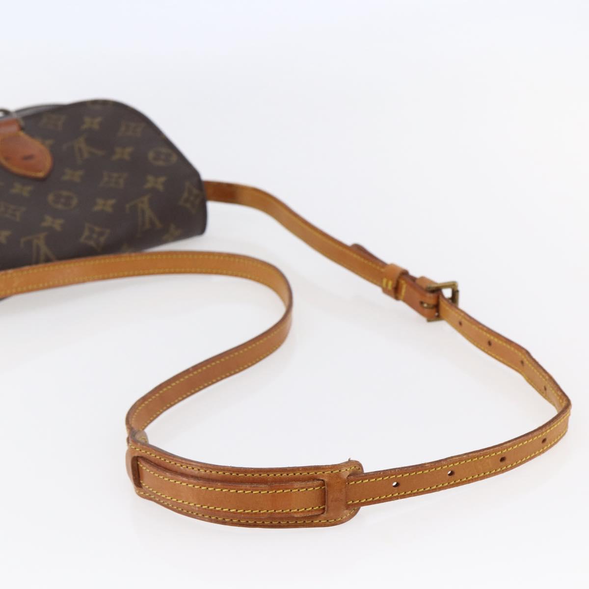 LOUIS VUITTON Monogram Saint Cloud MM Shoulder Bag M51243 LV Auth BA6501