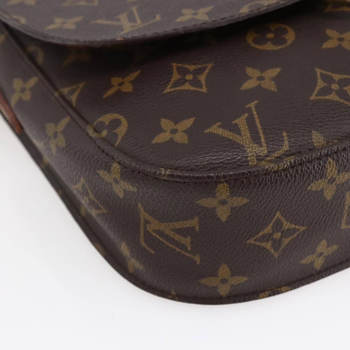 LOUIS VUITTON Monogram Saint Cloud GM Shoulder Bag M51242 LV Auth BA6502