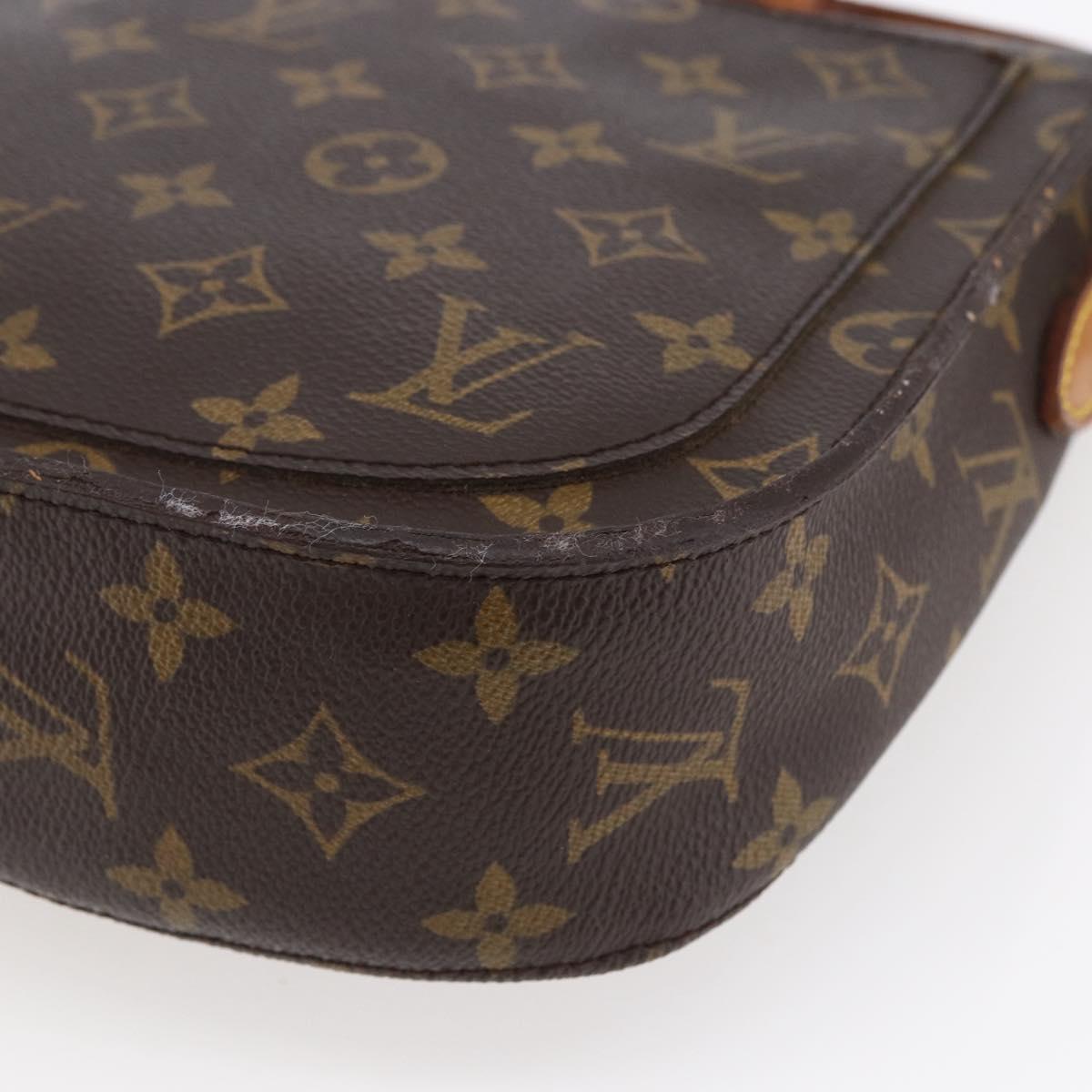 LOUIS VUITTON Monogram Saint Cloud GM Shoulder Bag M51242 LV Auth BA6502