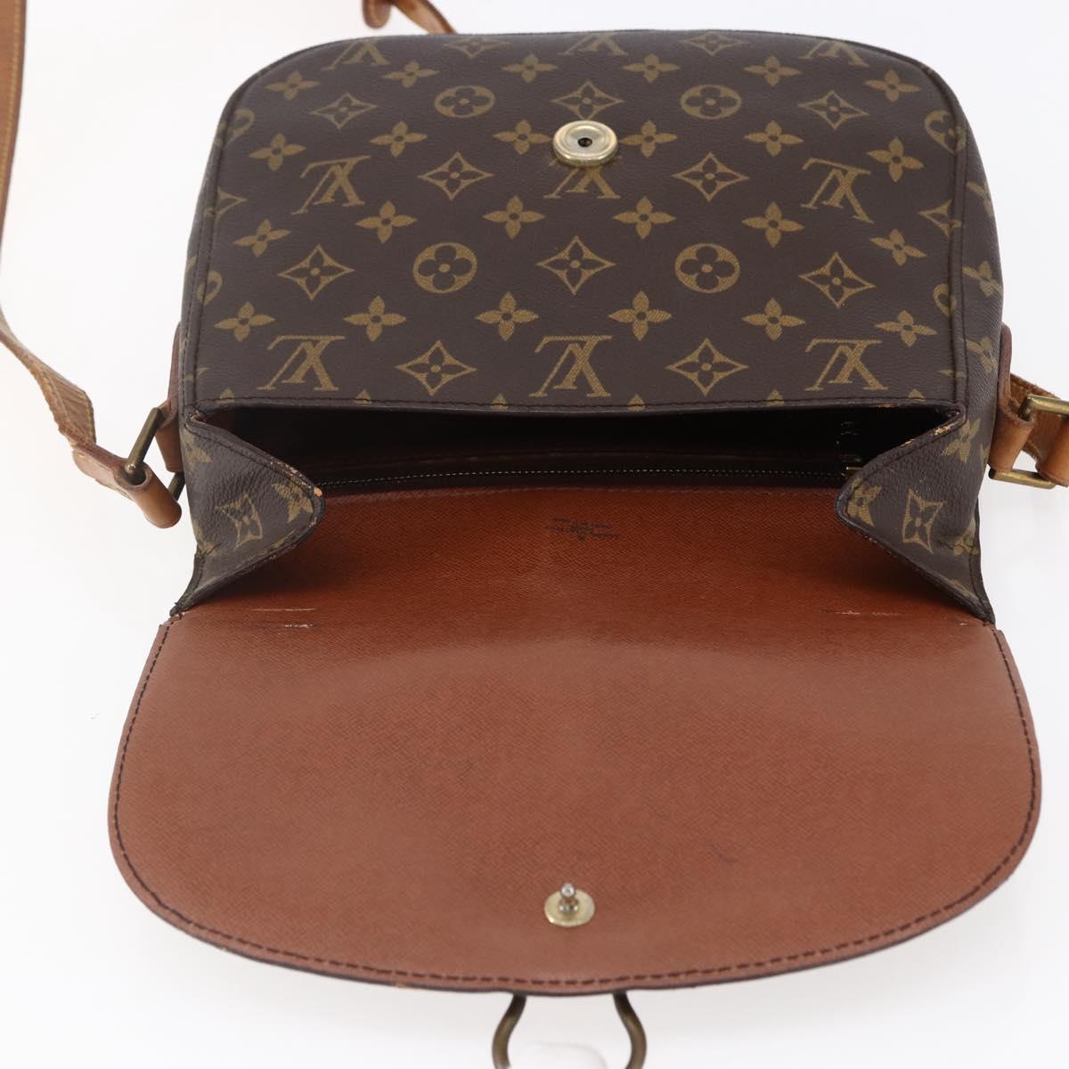 LOUIS VUITTON Monogram Saint Cloud GM Shoulder Bag M51242 LV Auth BA6502