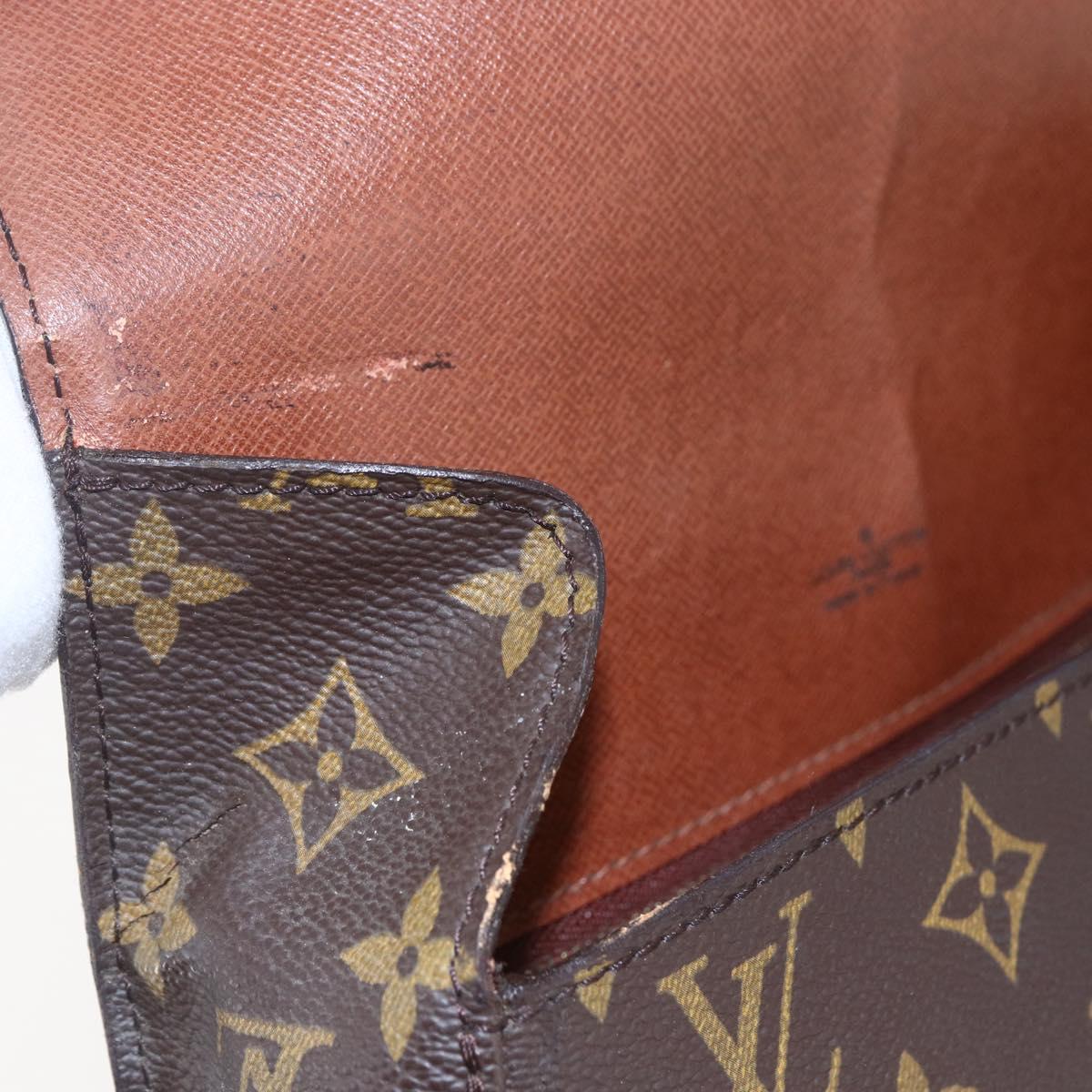 LOUIS VUITTON Monogram Saint Cloud GM Shoulder Bag M51242 LV Auth BA6502