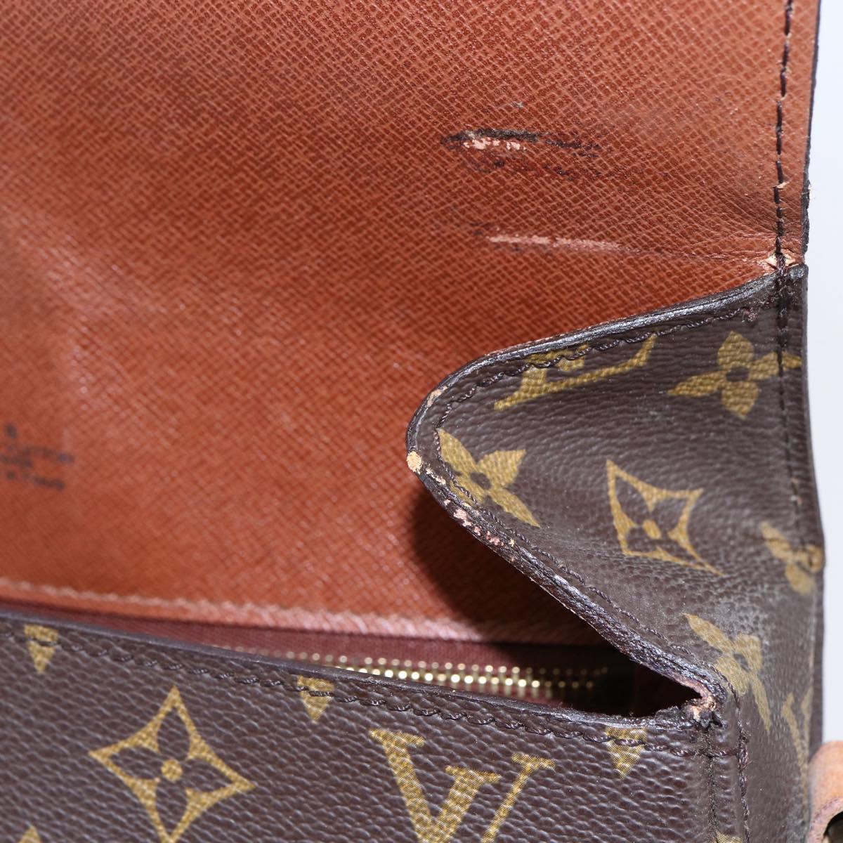LOUIS VUITTON Monogram Saint Cloud GM Shoulder Bag M51242 LV Auth BA6502