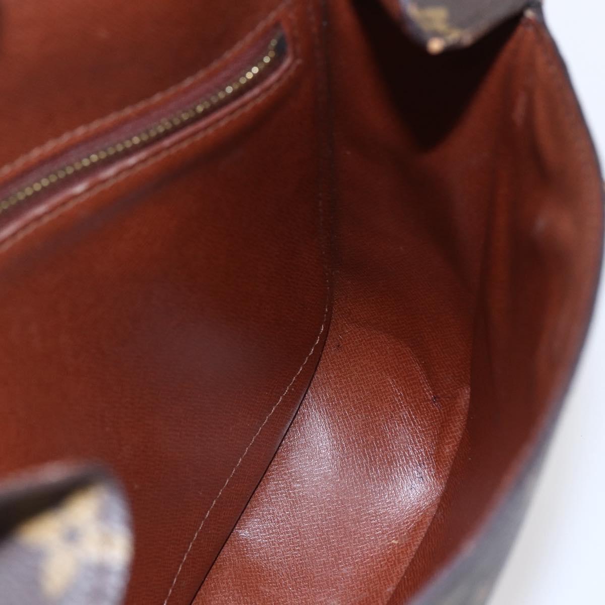 LOUIS VUITTON Monogram Saint Cloud GM Shoulder Bag M51242 LV Auth BA6502