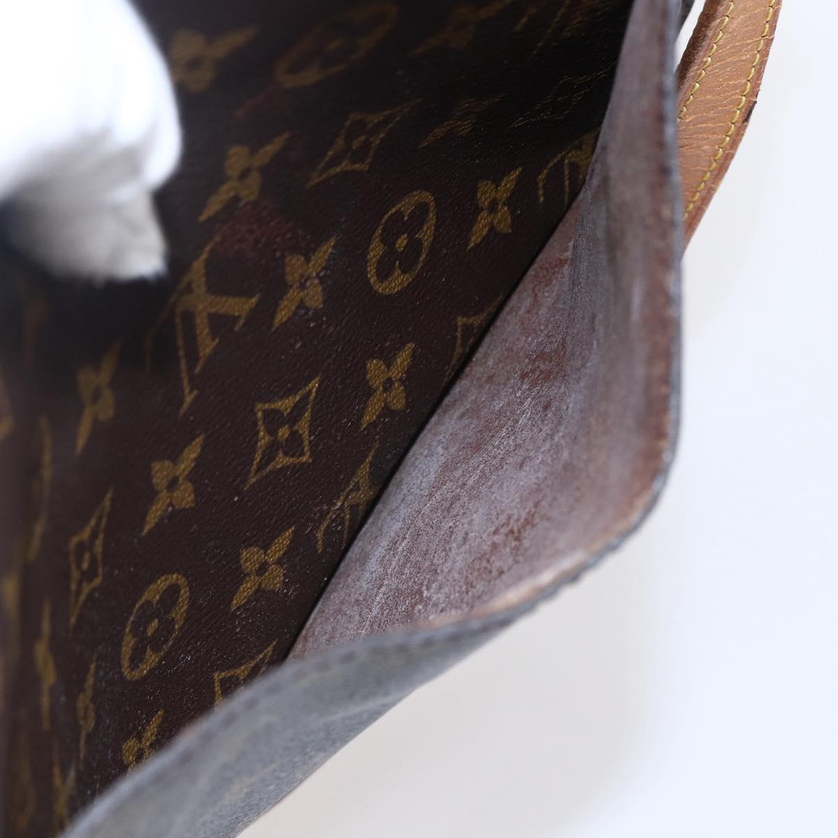 LOUIS VUITTON Monogram Saint Cloud GM Shoulder Bag M51242 LV Auth BA6502