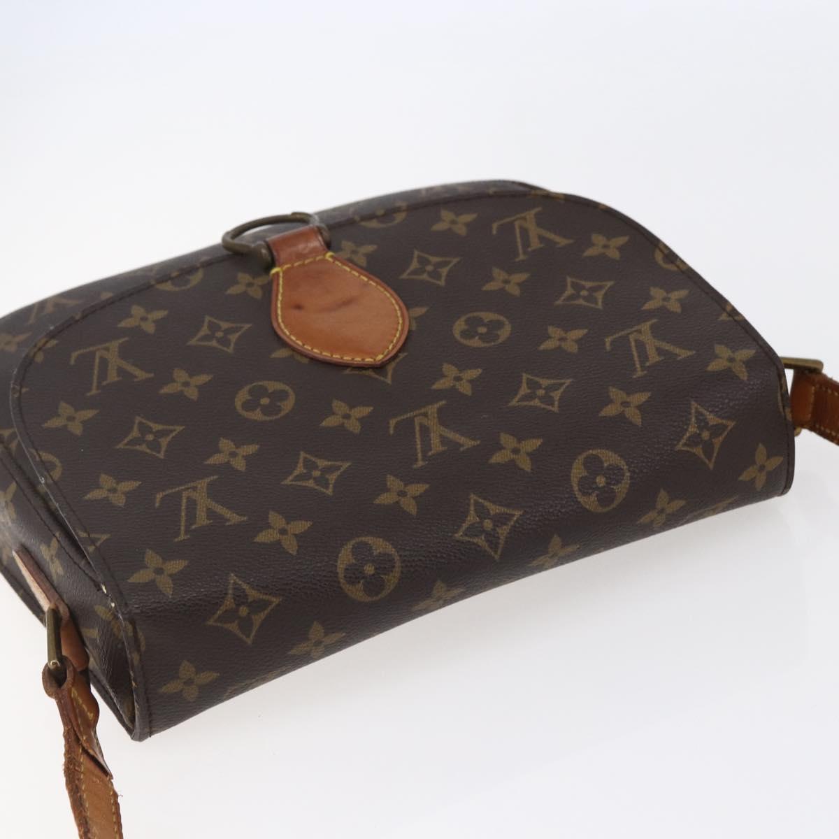 LOUIS VUITTON Monogram Saint Cloud GM Shoulder Bag M51242 LV Auth BA6502