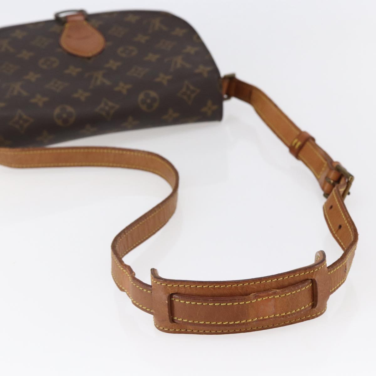 LOUIS VUITTON Monogram Saint Cloud GM Shoulder Bag M51242 LV Auth BA6502
