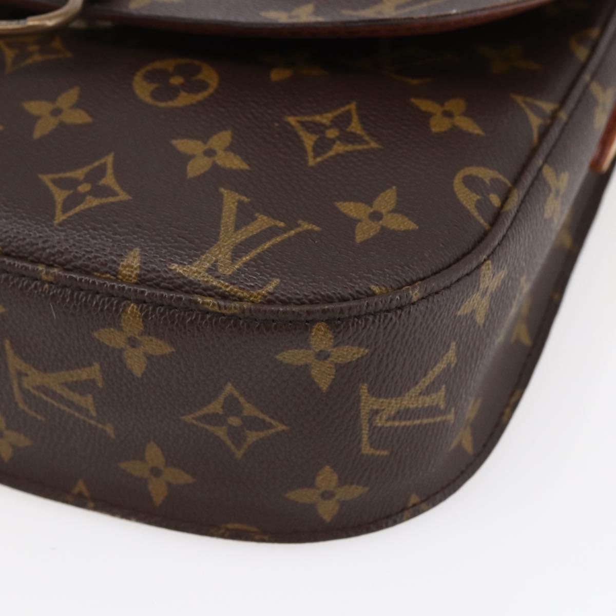 LOUIS VUITTON Monogram Saint Cloud GM Shoulder Bag M51242 LV Auth BA6503