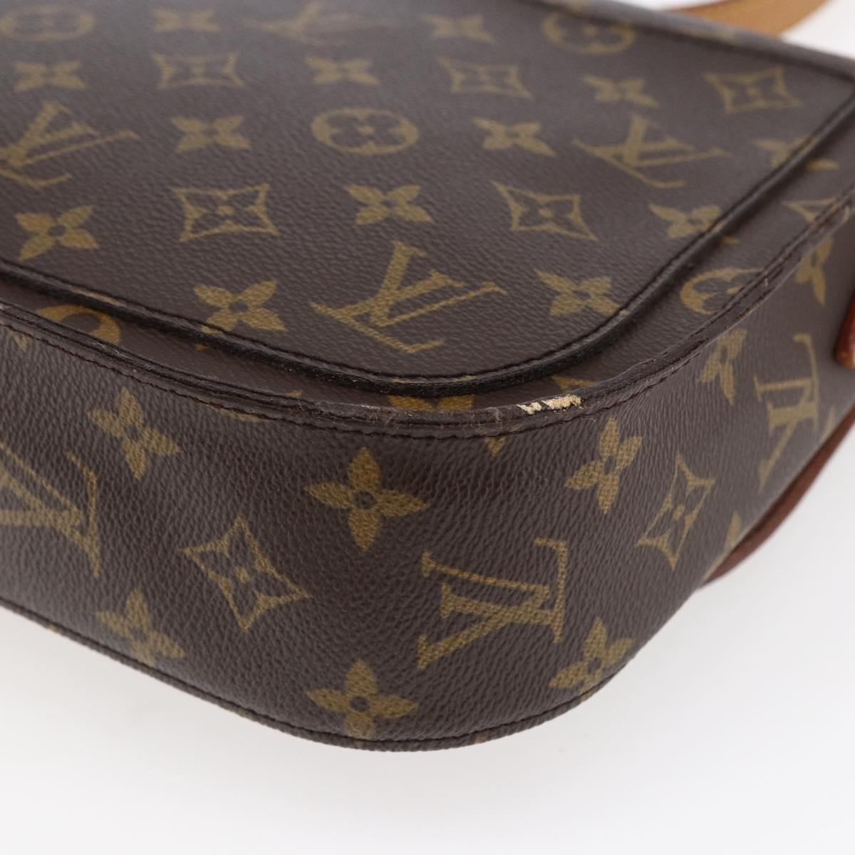 LOUIS VUITTON Monogram Saint Cloud GM Shoulder Bag M51242 LV Auth BA6503