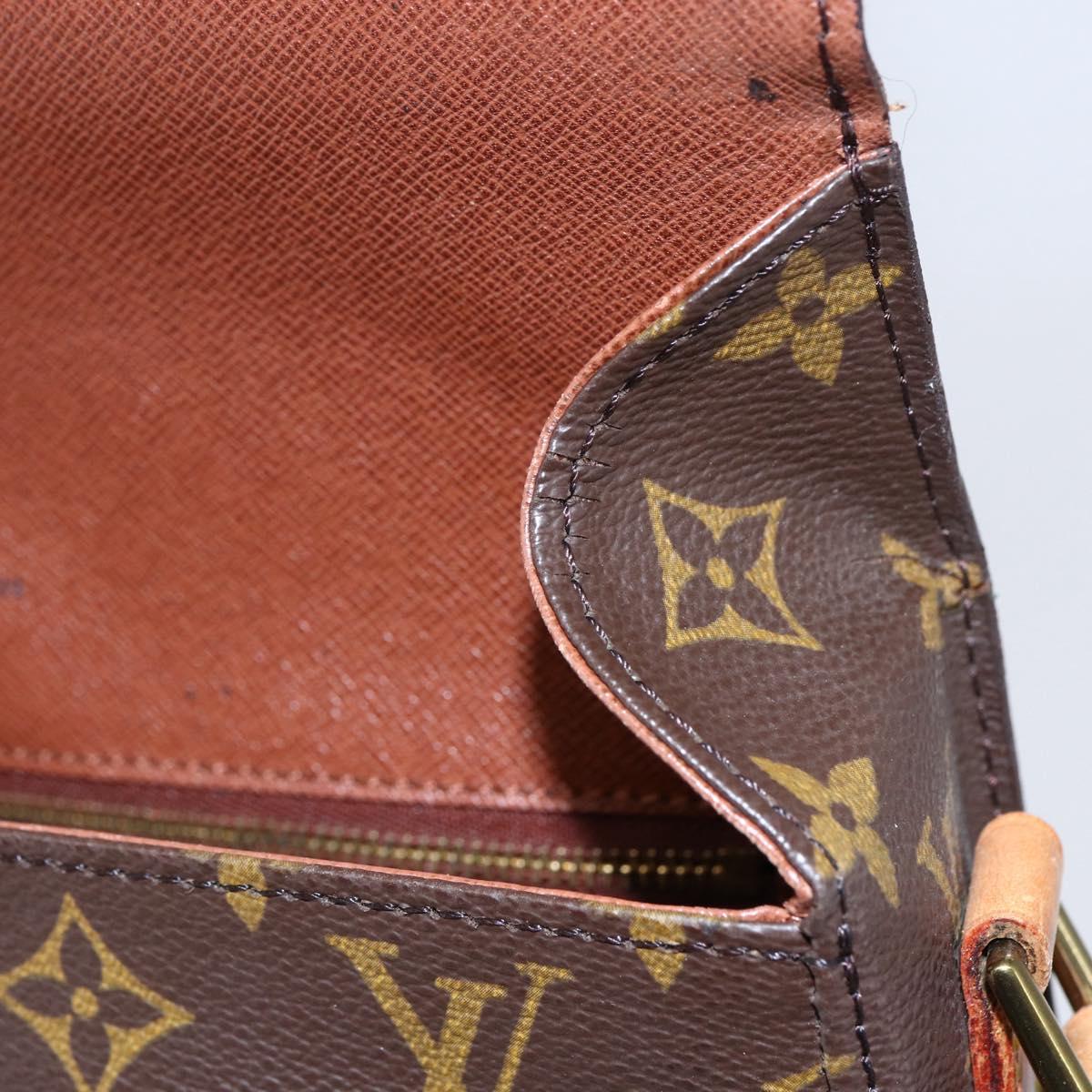 LOUIS VUITTON Monogram Saint Cloud GM Shoulder Bag M51242 LV Auth BA6503