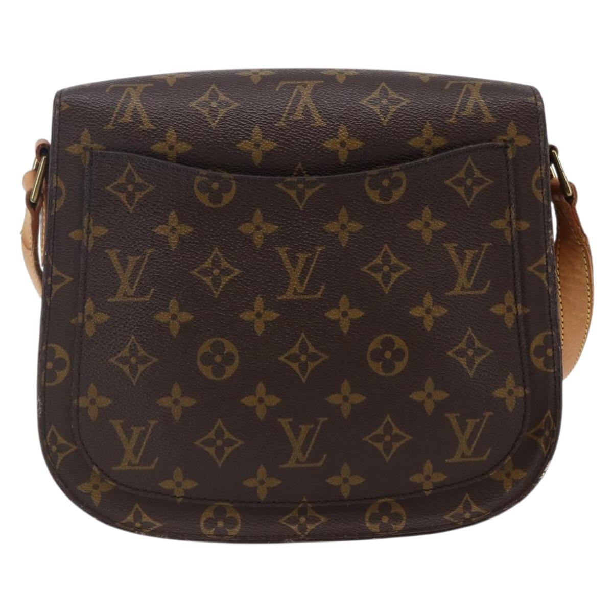 LOUIS VUITTON Monogram Saint Cloud GM Shoulder Bag M51242 LV Auth BA6503