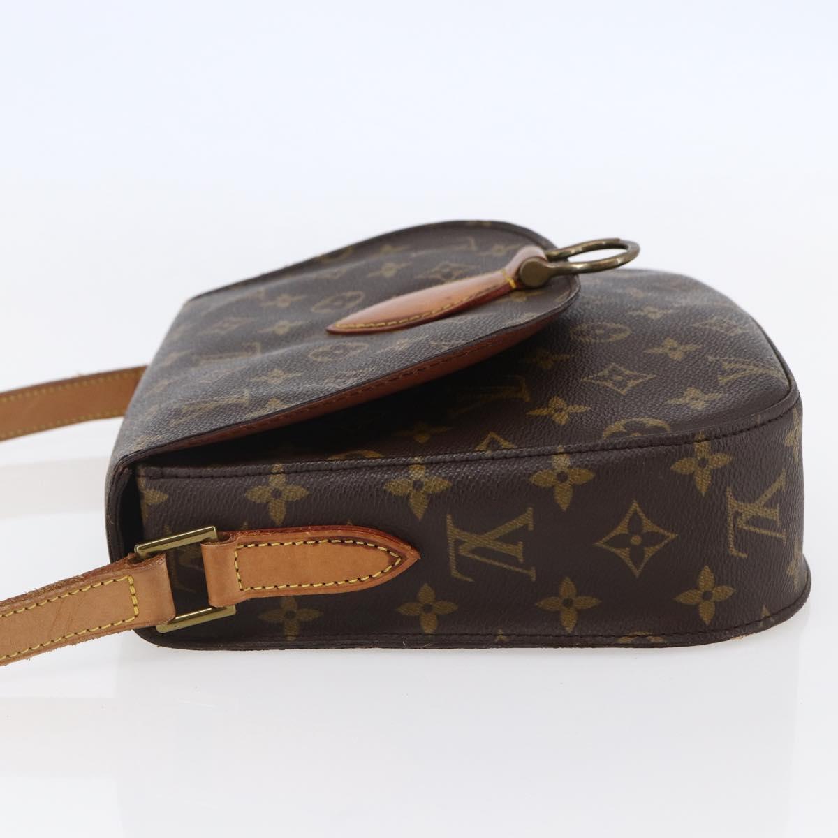 LOUIS VUITTON Monogram Saint Cloud GM Shoulder Bag M51242 LV Auth BA6503