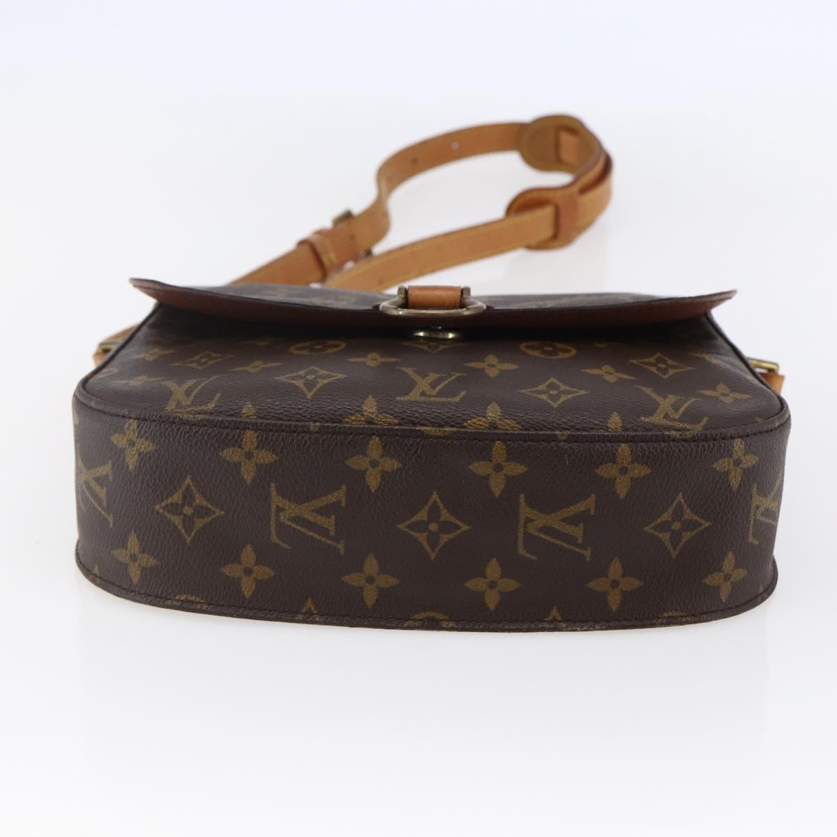 LOUIS VUITTON Monogram Saint Cloud GM Shoulder Bag M51242 LV Auth BA6503