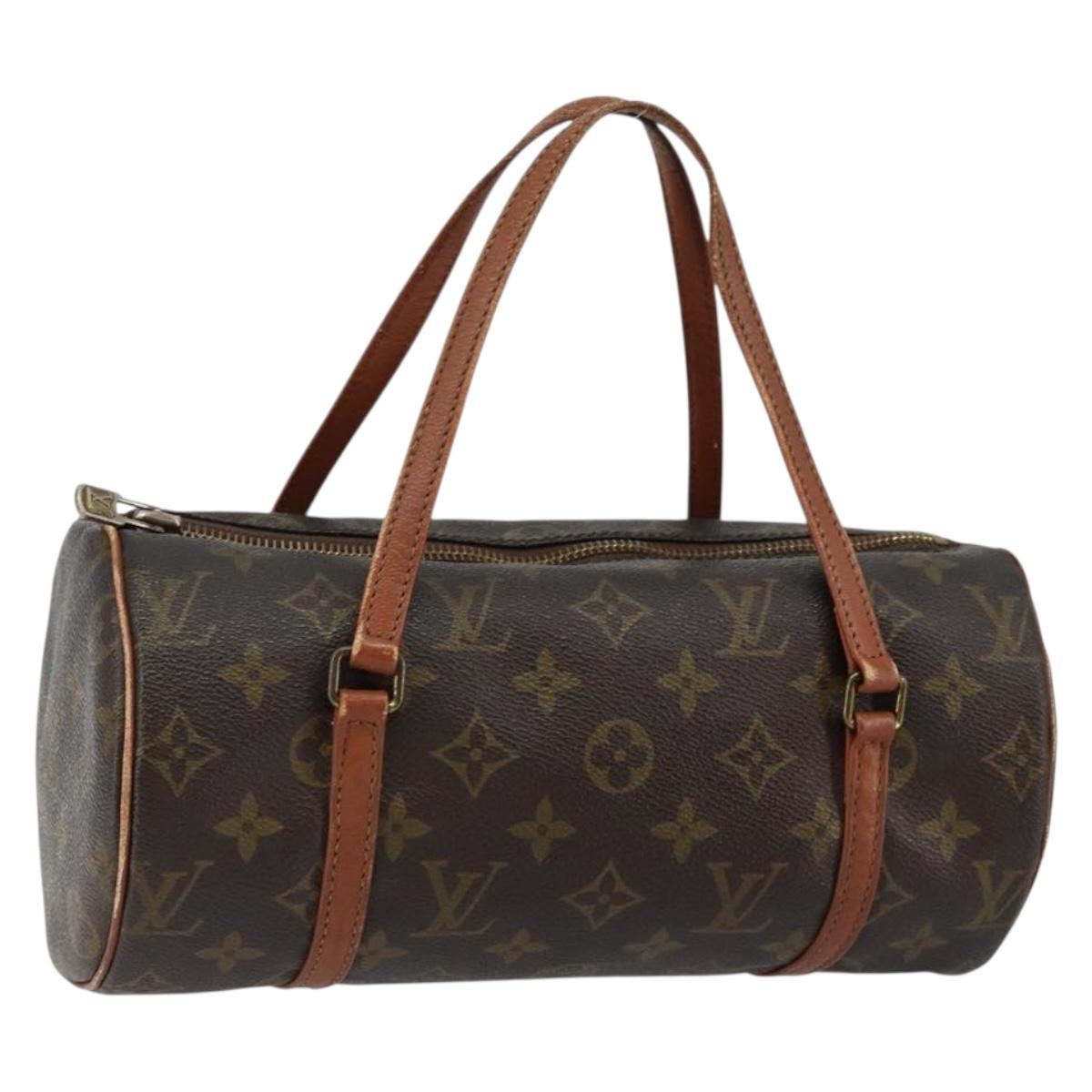 LOUIS VUITTON Monogram Papillon 26 Hand Bag M51386 LV Auth BA6504