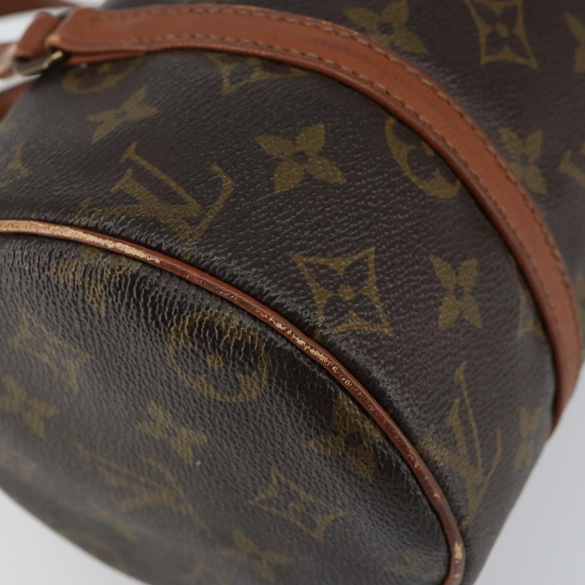 LOUIS VUITTON Monogram Papillon 26 Hand Bag M51386 LV Auth BA6504