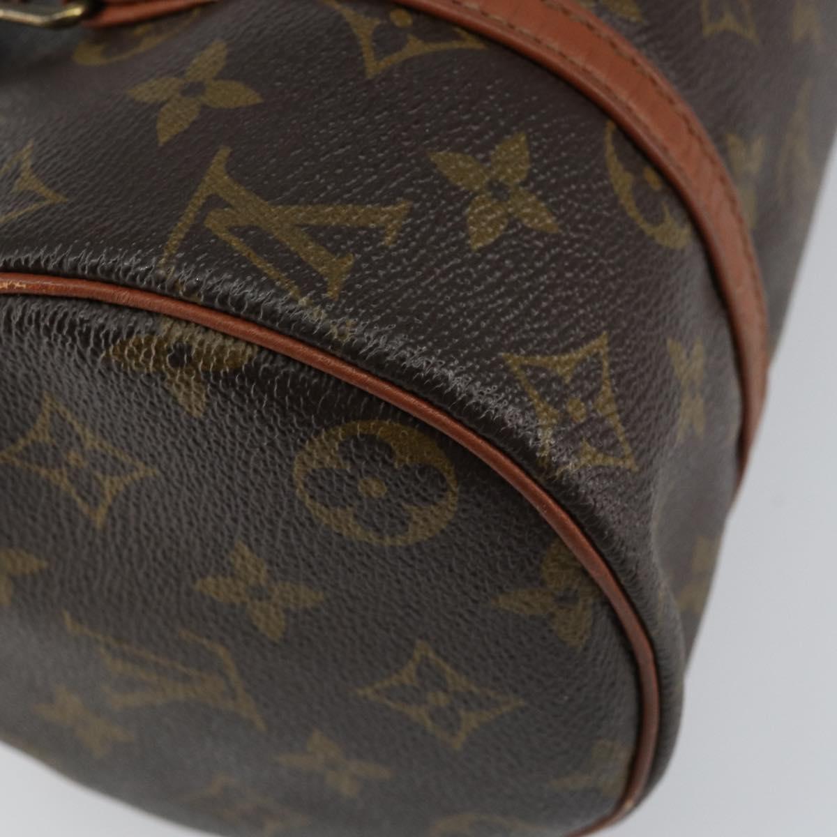 LOUIS VUITTON Monogram Papillon 26 Hand Bag M51386 LV Auth BA6504