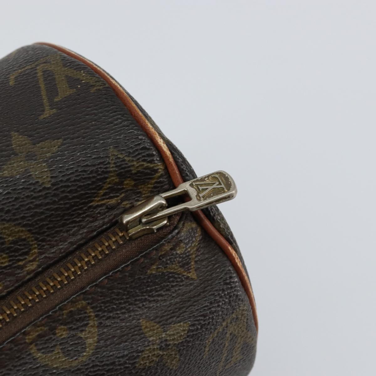 LOUIS VUITTON Monogram Papillon 26 Hand Bag M51386 LV Auth BA6504