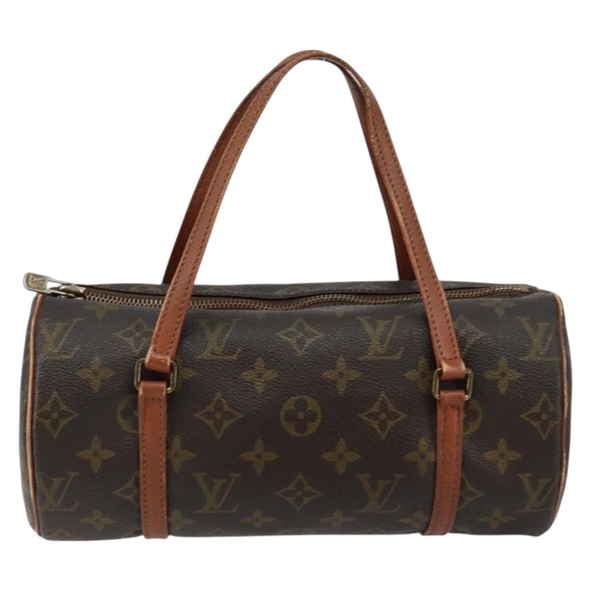 LOUIS VUITTON Monogram Papillon 26 Hand Bag M51386 LV Auth BA6504