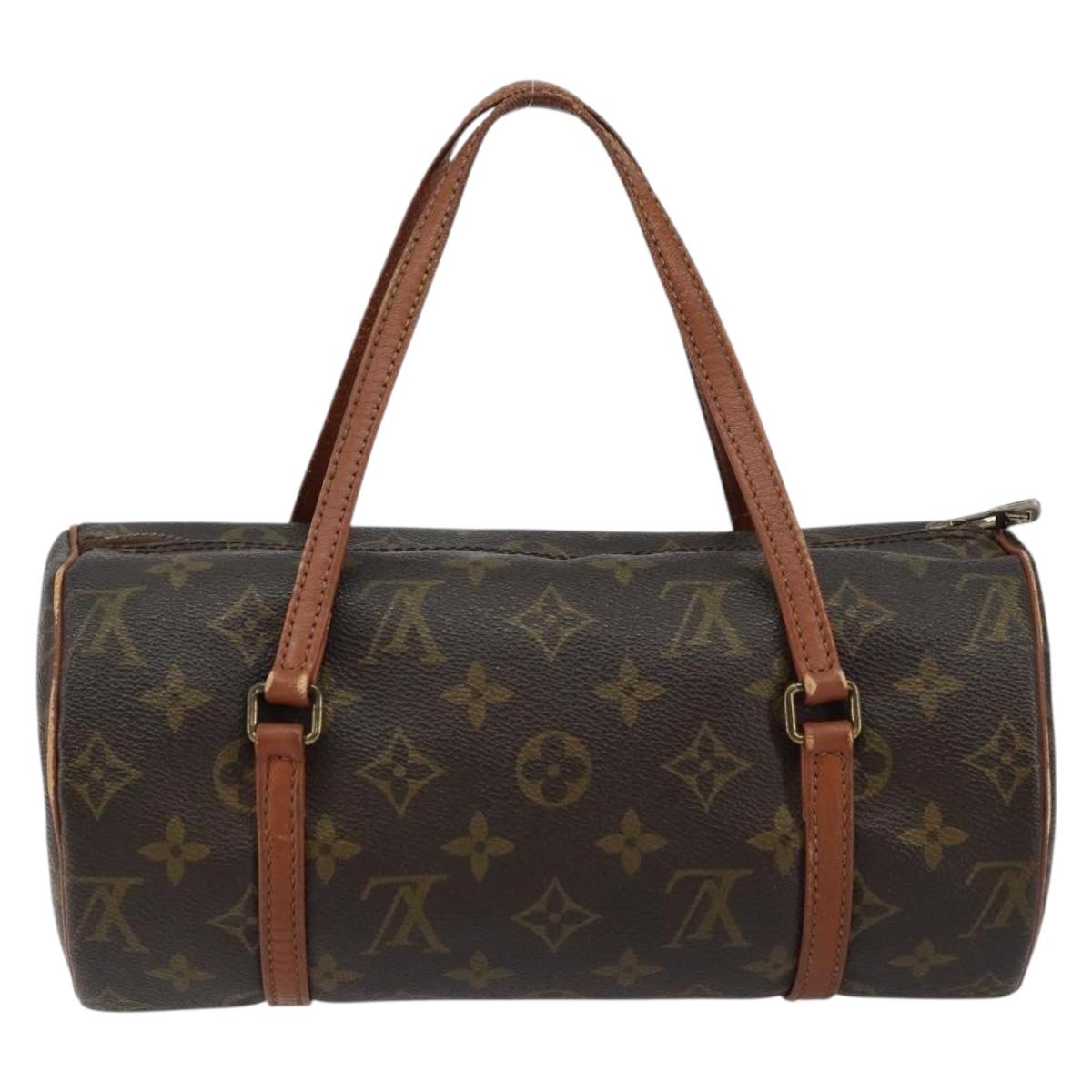 LOUIS VUITTON Monogram Papillon 26 Hand Bag M51386 LV Auth BA6504