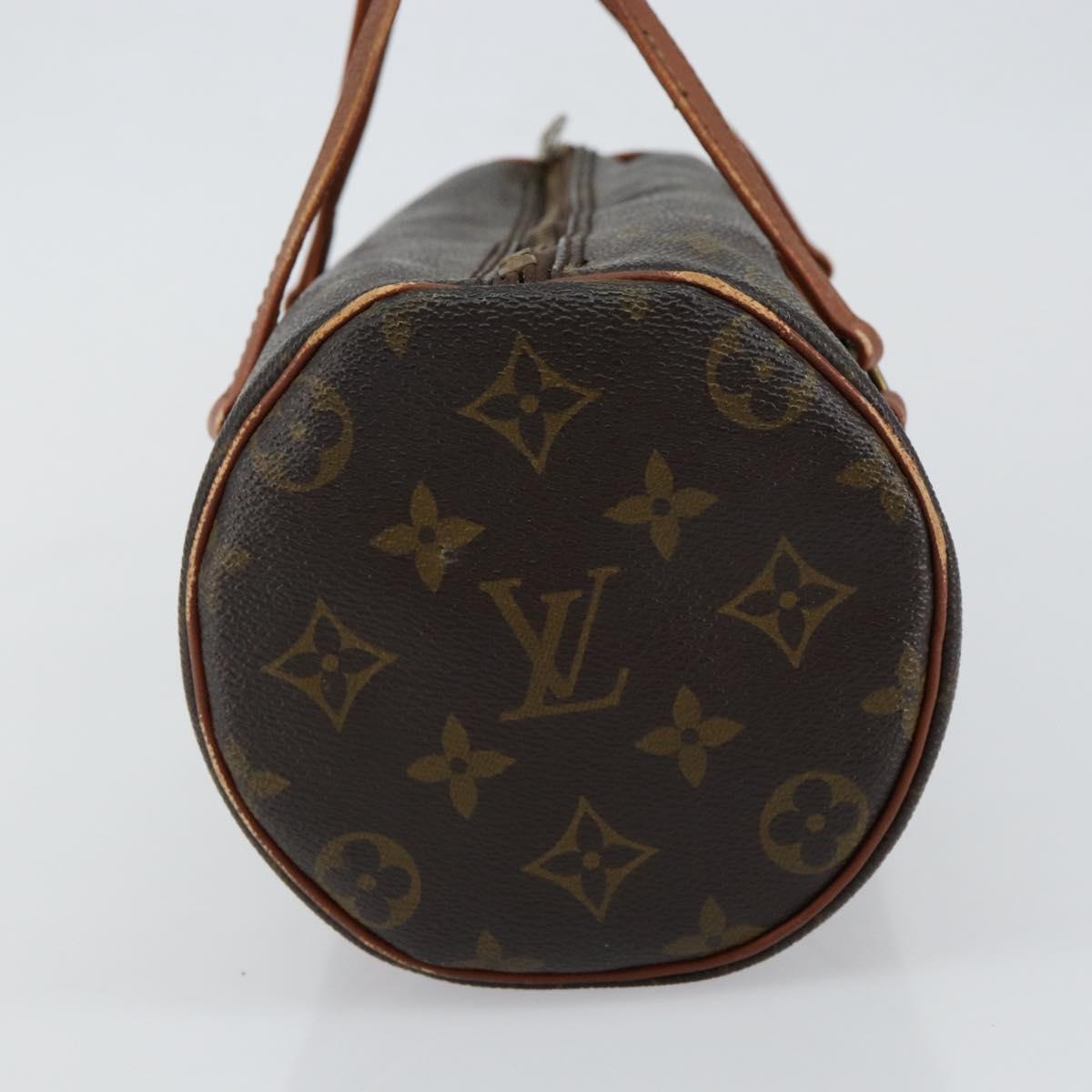 LOUIS VUITTON Monogram Papillon 26 Hand Bag M51386 LV Auth BA6504