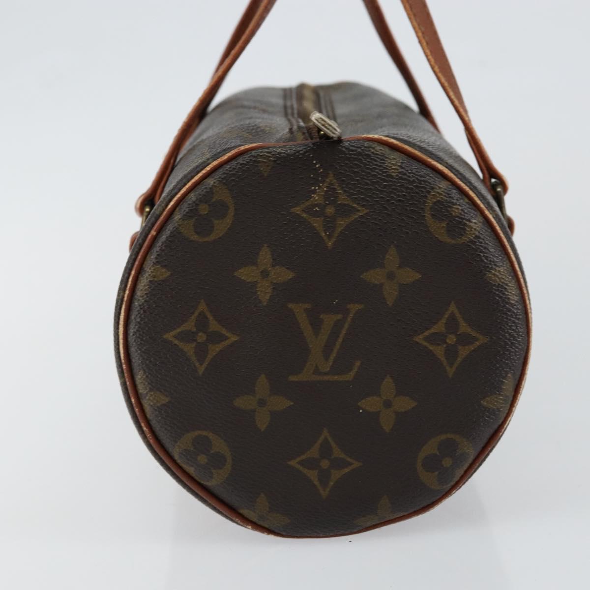 LOUIS VUITTON Monogram Papillon 26 Hand Bag M51386 LV Auth BA6504