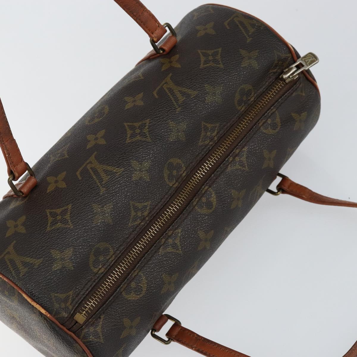 LOUIS VUITTON Monogram Papillon 26 Hand Bag M51386 LV Auth BA6504