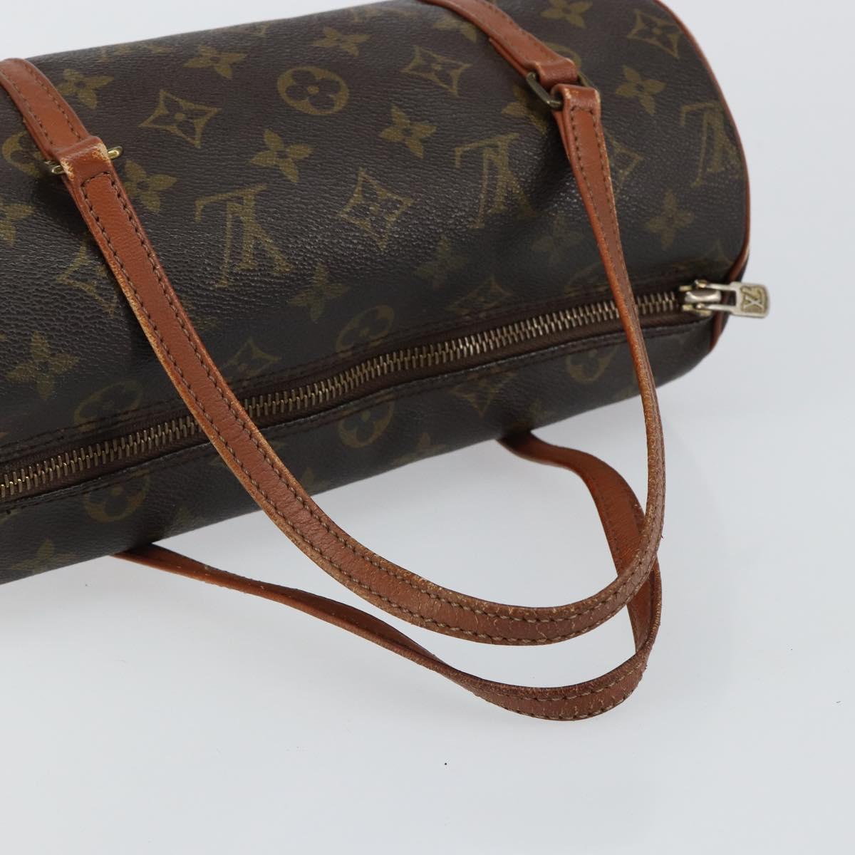 LOUIS VUITTON Monogram Papillon 26 Hand Bag M51386 LV Auth BA6504