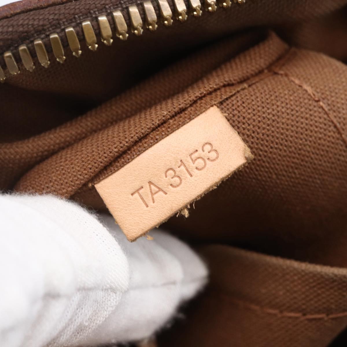 LOUIS VUITTON Monogram Palermo PM Tote Bag M40145 LV Auth BA6506