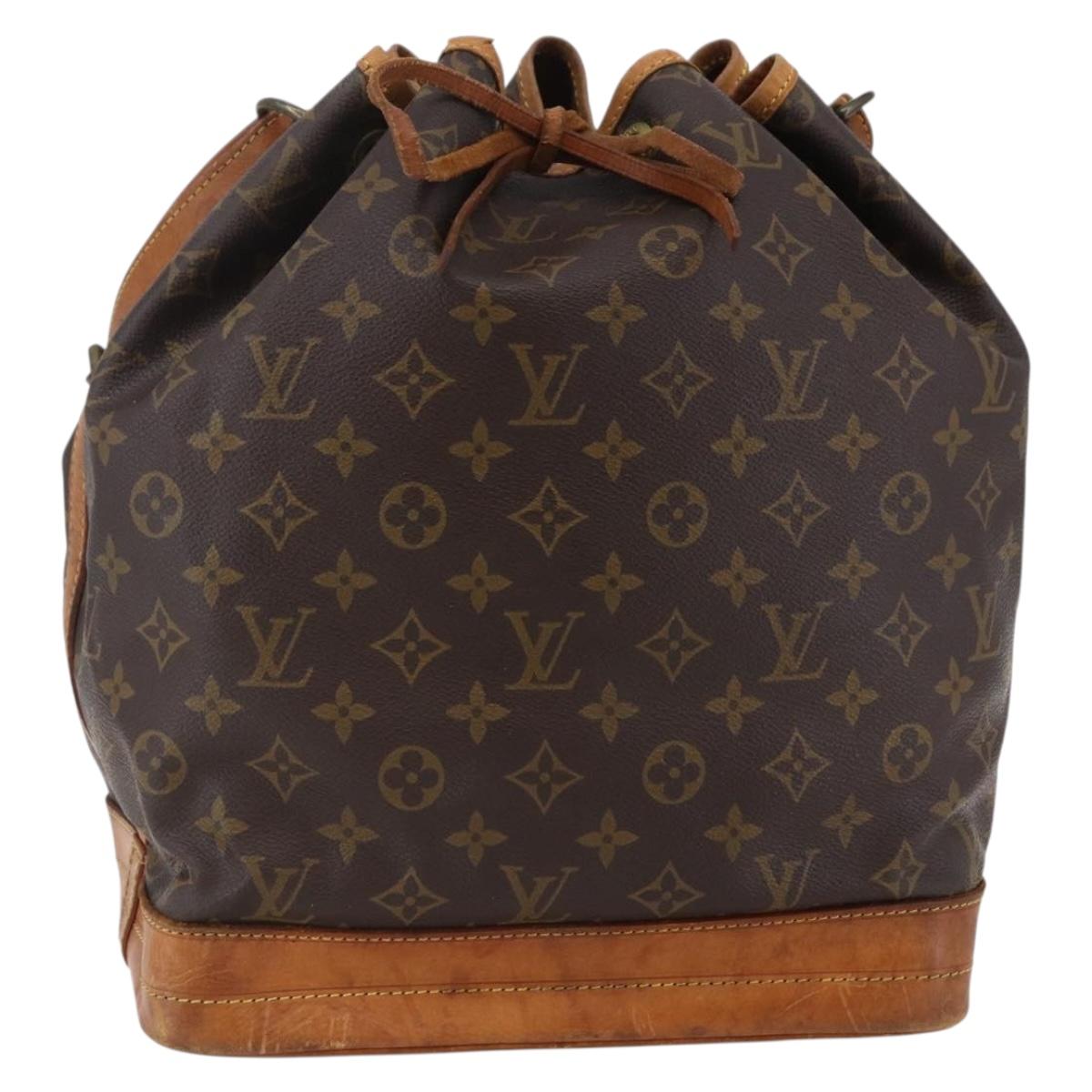 LOUIS VUITTON Monogram Noe Shoulder Bag M42224 LV Auth BA6509