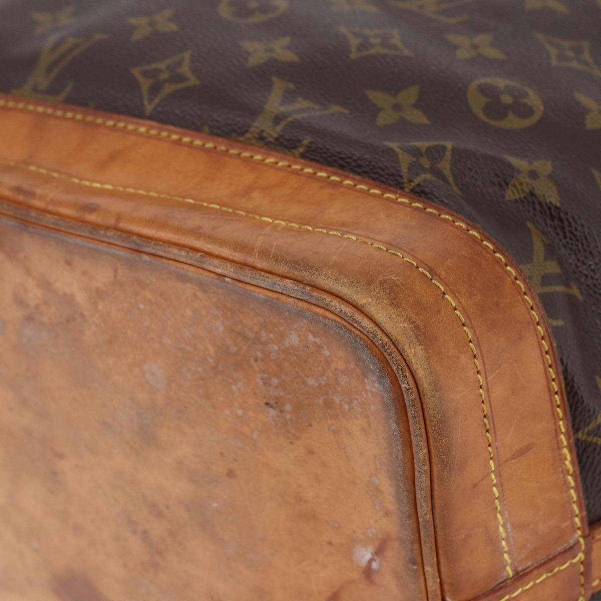 LOUIS VUITTON Monogram Noe Shoulder Bag M42224 LV Auth BA6509