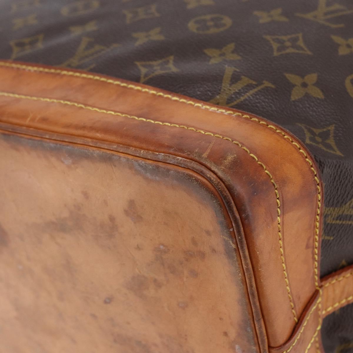 LOUIS VUITTON Monogram Noe Shoulder Bag M42224 LV Auth BA6509