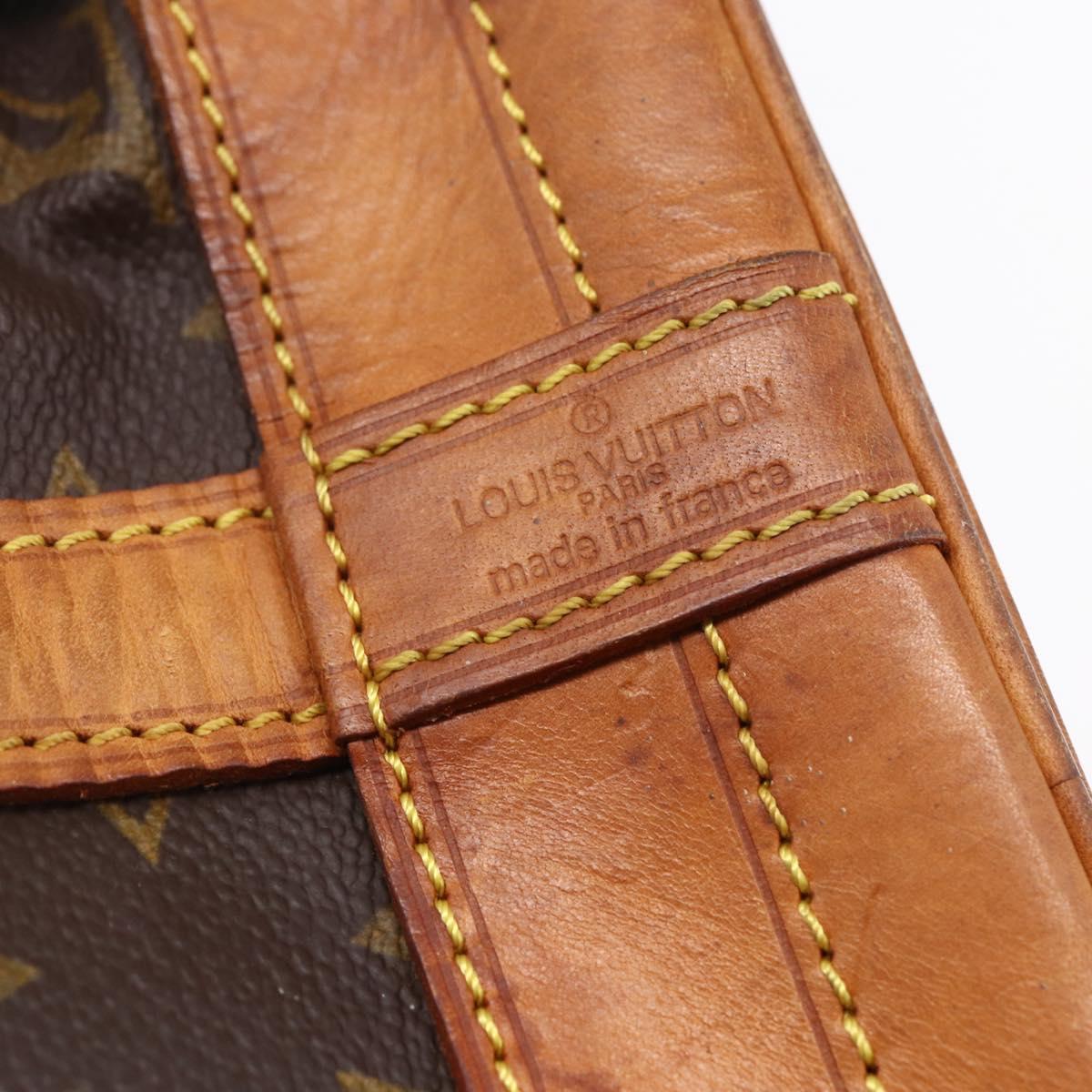 LOUIS VUITTON Monogram Noe Shoulder Bag M42224 LV Auth BA6509