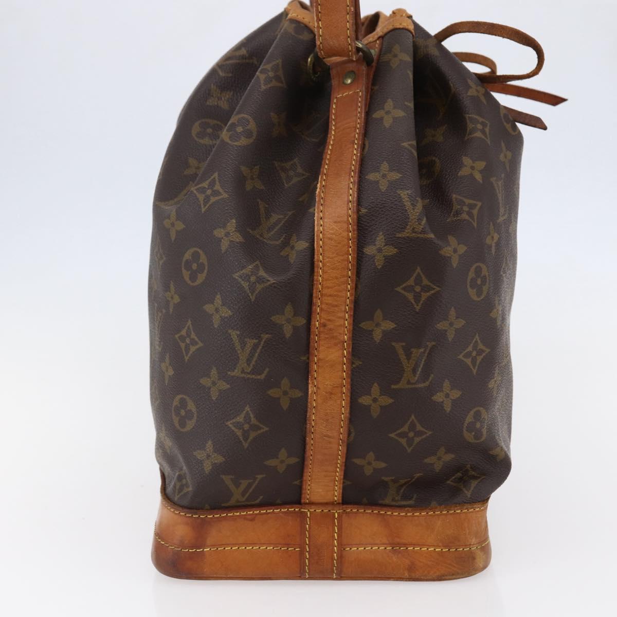 LOUIS VUITTON Monogram Noe Shoulder Bag M42224 LV Auth BA6509