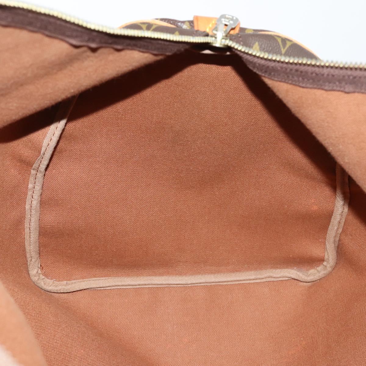 LOUIS VUITTON Monogram Keepall 55 Boston Bag M41424 LV Auth BA6510