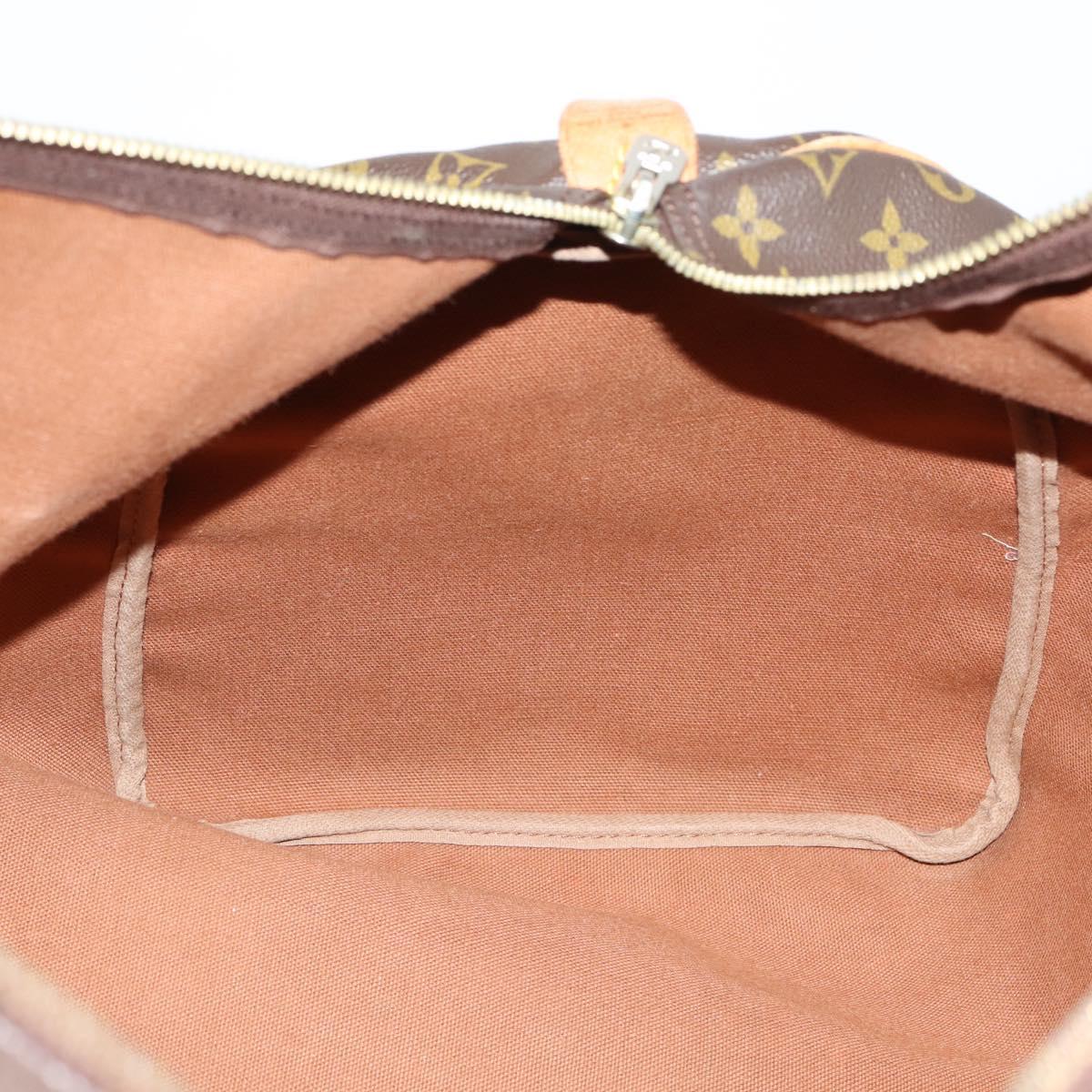 LOUIS VUITTON Monogram Keepall 55 Boston Bag M41424 LV Auth BA6510